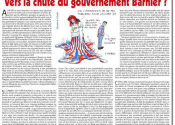 Rivarol : Vers la chute du gouvernement Barnier ?