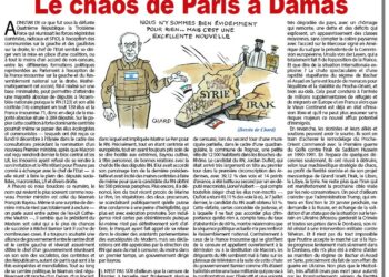 Rivarol : Le chaos de Paris à Damas