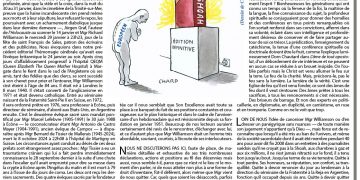 Rivarol : La leçon de Mgr Williamson (1940-2025)