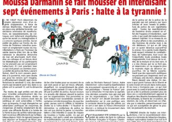 Moussa Darmanin se fait mousser en interdisant sept événements à Paris : halte à la tyrannie !