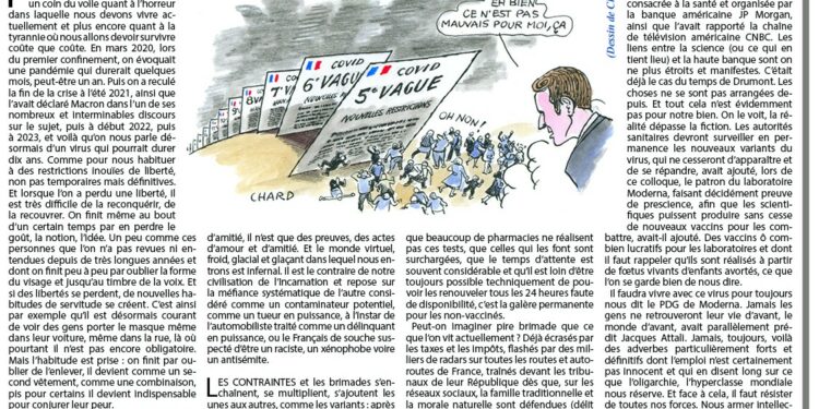 Hebdo – Nouveauté : Une tyrannie sanitaire pour toujours ? – Rivarol
