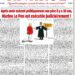 Rivarol : Après avoir exécuté politiquement son père il y a 10 ans, Marine Le Pen est exécutée judiciairement !