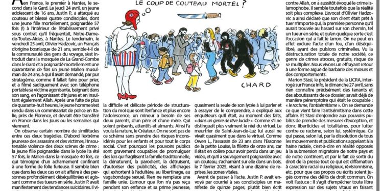 Rivarol : Les leçons occultées de deux faits divers tragiques