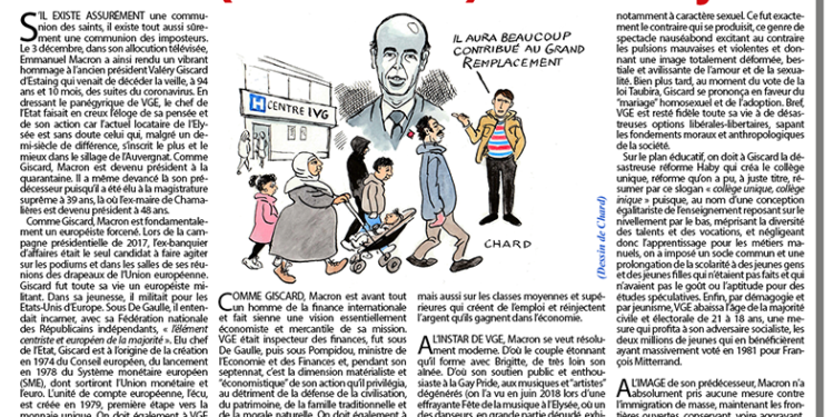 Giscard (1926-2020) : le fossoyeur