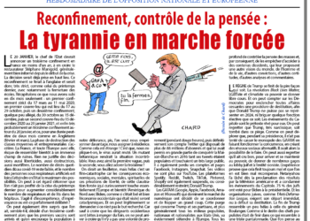 Reconfinement, contrôle de la pensée : La tyrannie en marche forcée