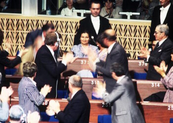 Les élections européennes, célébrations du débarquement