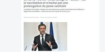 « Vaccins Covid-19 » : les mensonges de Pfizer, du gouvernement et des médiats sur l’efficacité contre la transmission virale