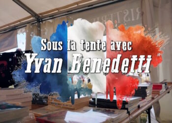Sous la tente de Kontre Kulture avec Yvan Benedetti